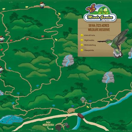 Mindo Garden Lodge And Wildlife Reserve ภายนอก รูปภาพ