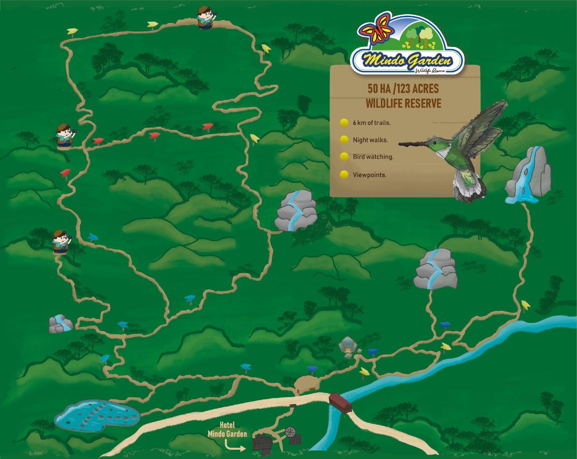 Mindo Garden Lodge And Wildlife Reserve ภายนอก รูปภาพ