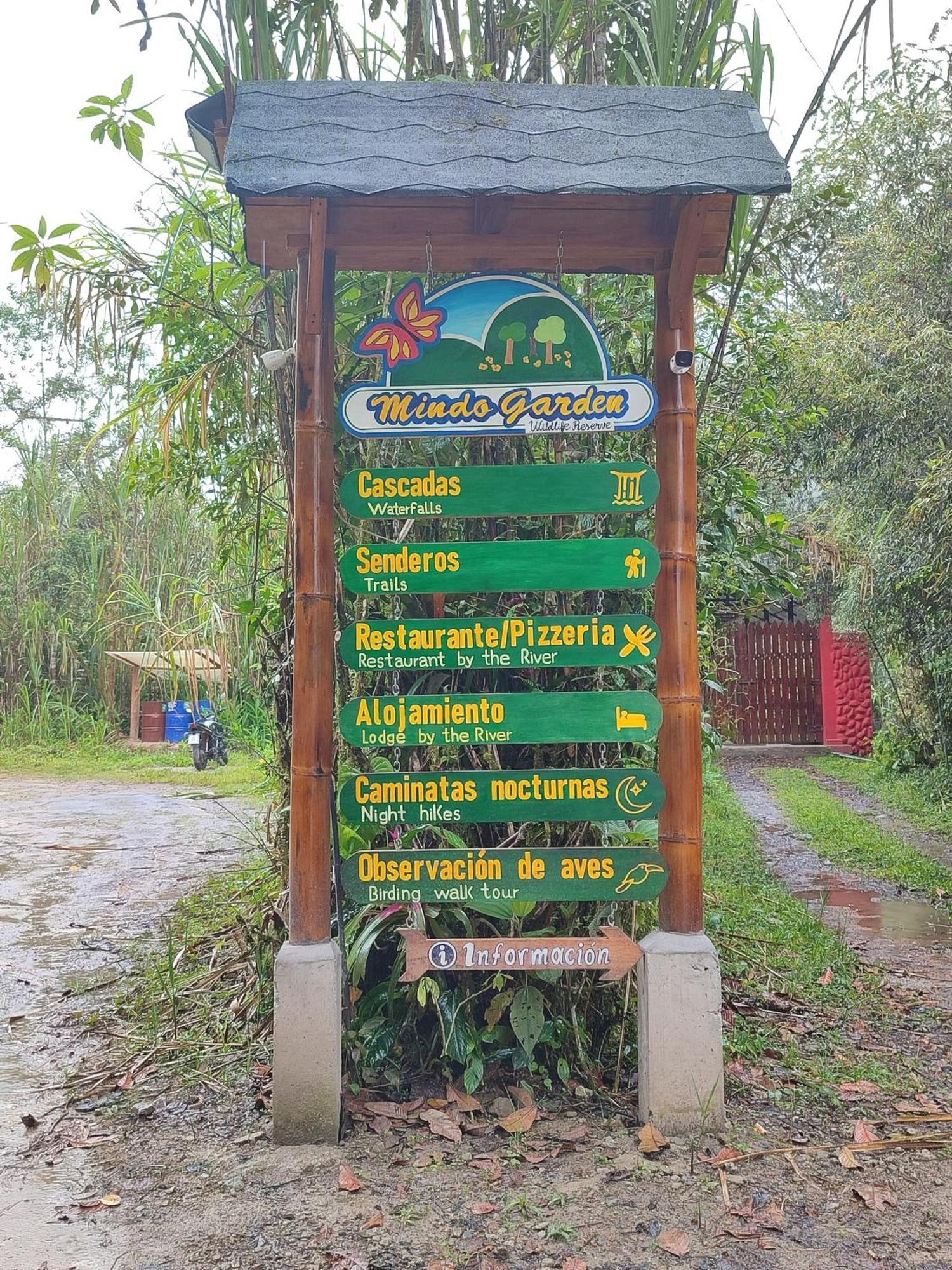 Mindo Garden Lodge And Wildlife Reserve ภายนอก รูปภาพ